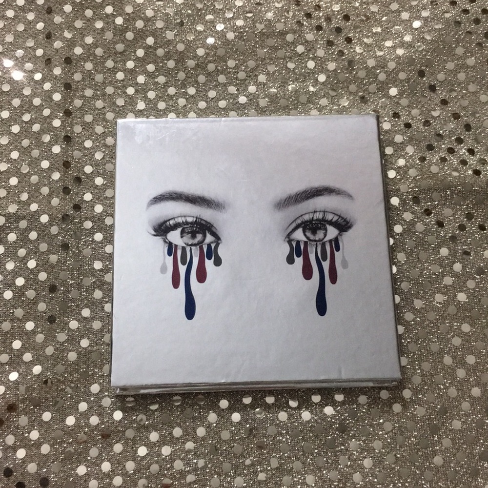 Used Kylie Cosmetics Holiday 2016 Palette